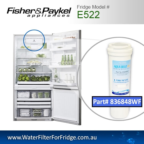 FISHER AND PAYKEL E442BXFDU FRIDGE MODEL 836848/13040210 REPLACEMENT FILTER PART 