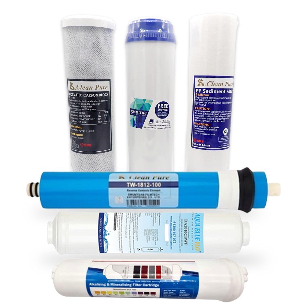 6 stage Reverse Osmosis system - removes Fluoride and Ecoil with Alkaline Design for Australia - WATER FILTER DISTRIBUTORS