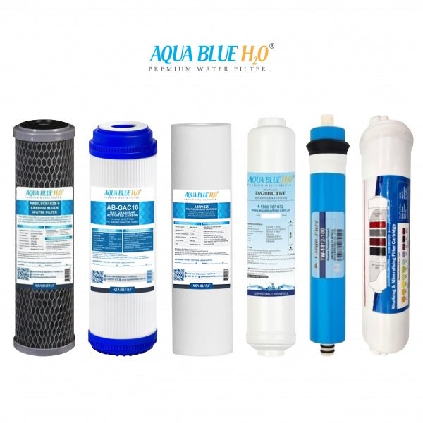6 STAGE RO SYSTEM FILTER KIT - WATER FILTER DISTRIBUTORS