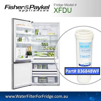 FISHER AND PAYKEL RF610ADUX3 FRIDGE MODEL 836848/13040210 REPLACEMENT FILTER PART 