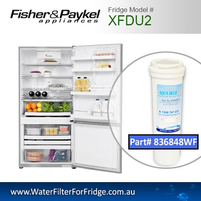FISHER AND PAYKEL XFDU FRIDGE MODEL 836848/13040210 REPLACEMENT FILTER PART 