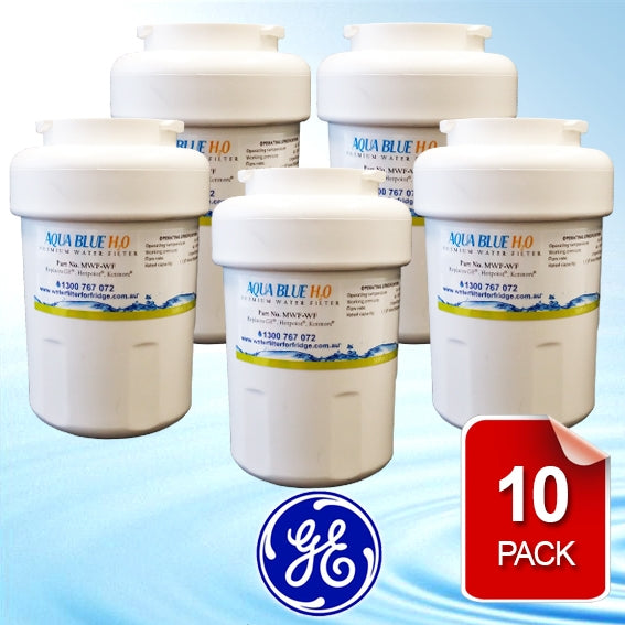 GE MWF MWFP SmartWater  Internal Fridge Water Filter by  Aqua  Blue H20 