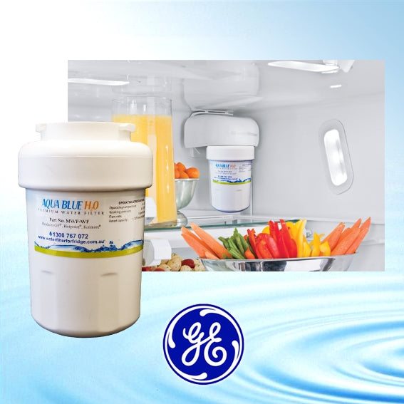 GE MWF MWFP SmartWater  Internal Fridge Water Filter by  Aqua  Blue H20 