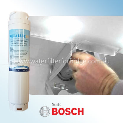 2x 644845/ 740560 9000-077104 UltraClarity Fridge Filter for Bosch Replacement  by Aqua Blue H2O