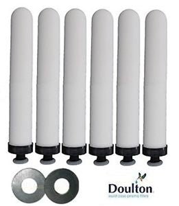 6x Doulton RIO 2000 W9120145 Ceramic Water Filter Replacement (6 Candle Only) - WATER FILTER DISTRIBUTORS