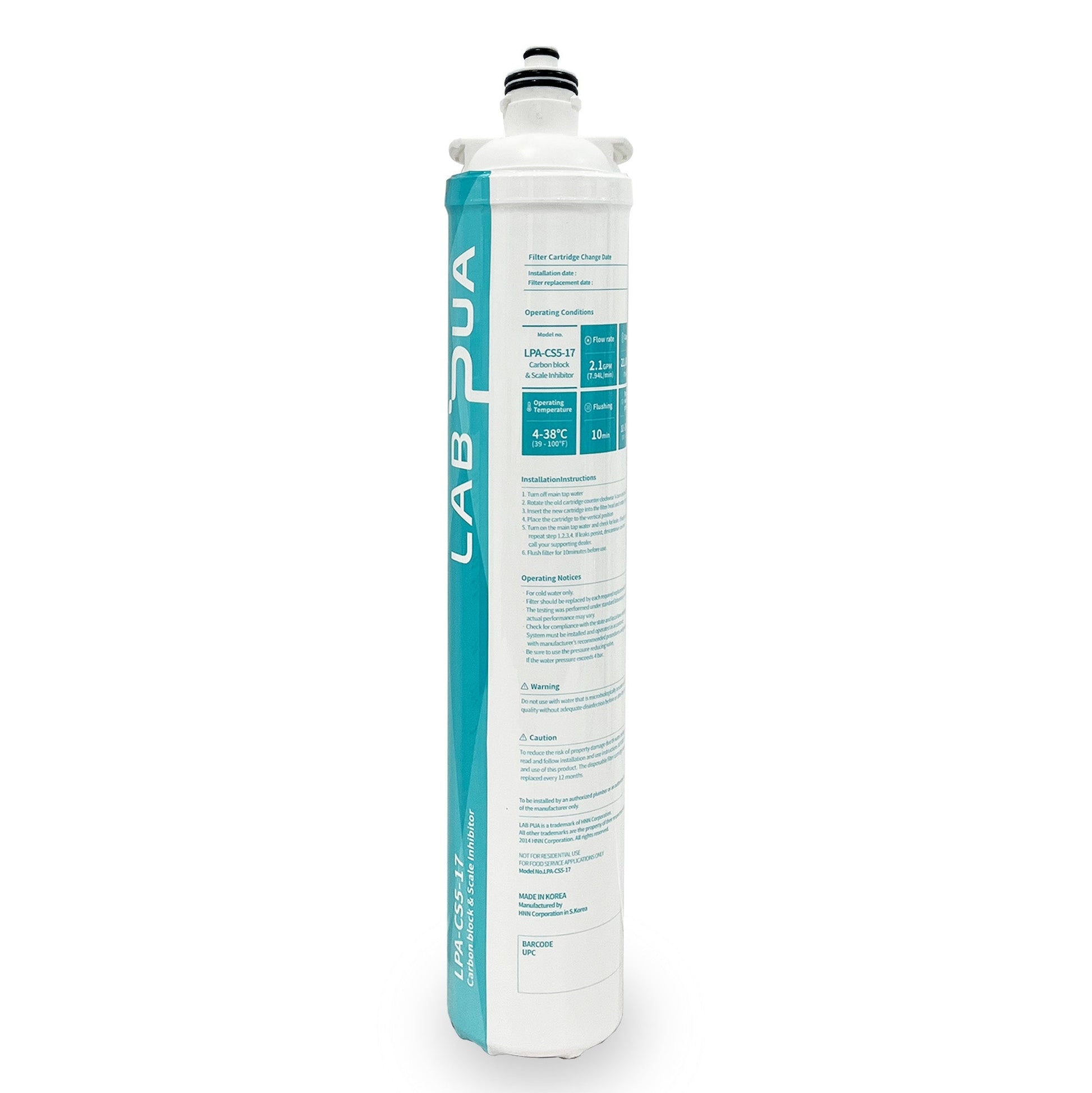 7CB5 - S Everpure replacement filter manufactured by Lab Pua - WATER FILTER DISTRIBUTORS