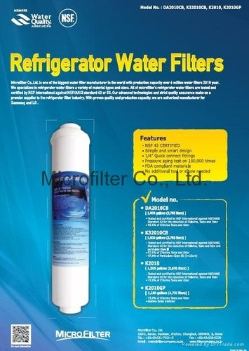 COMPETIABLE WATER FILTERS