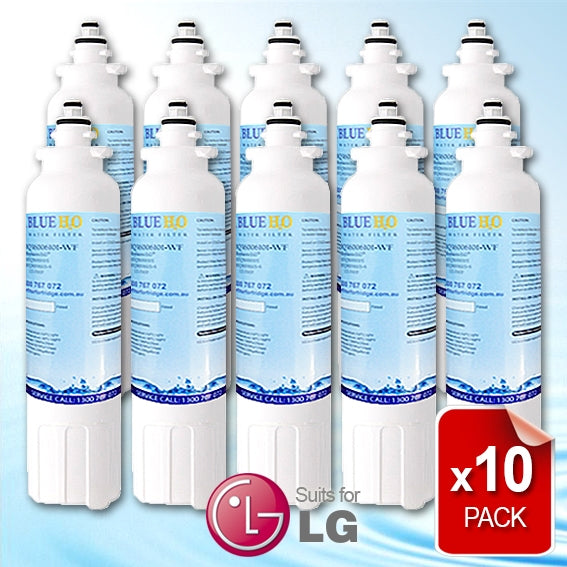LG Replacement ADQ73613401, LT800P Fridge Filter by Aqua Blue H2O