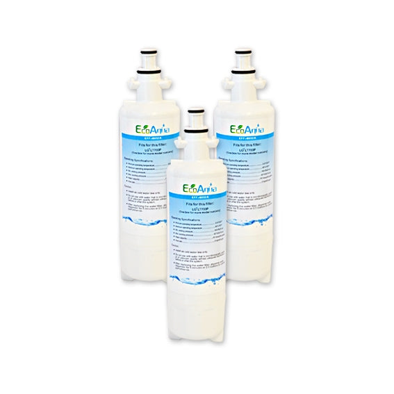 Eco Aqua EFF-6032A LG Generic Replacement Fridge Water Filter LT700P ADQ36006101
