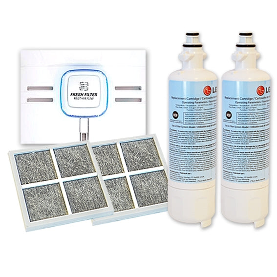 LG ADQ36006101 LT700P Genuine Fridge Filter + Air Filter LT120F