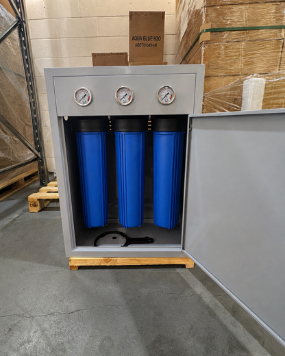 Whole House Water Filter System with Protective Cover 20 " x 4.5"