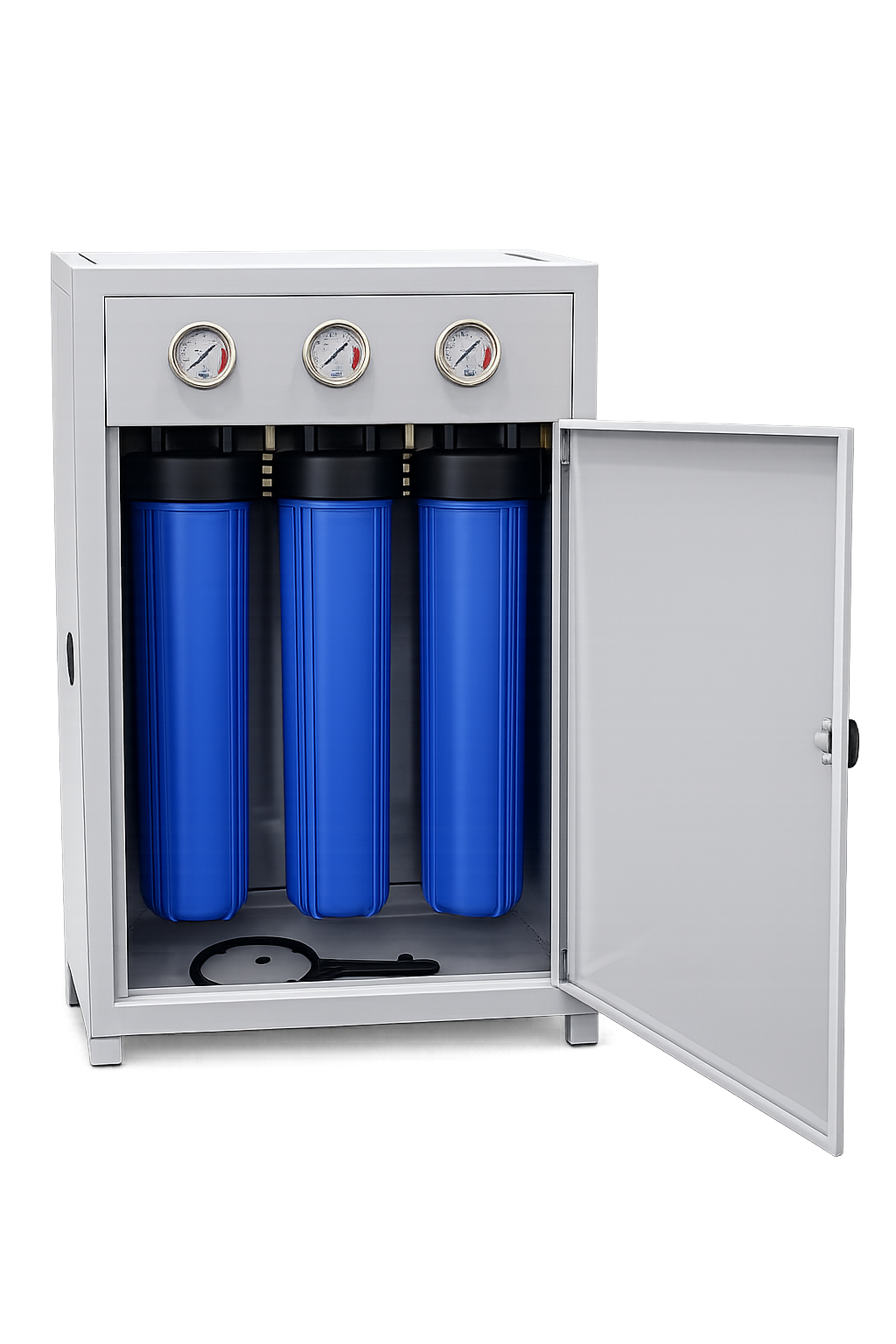 Whole House Water Filter System with Protective Cover 20 " x 4.5"