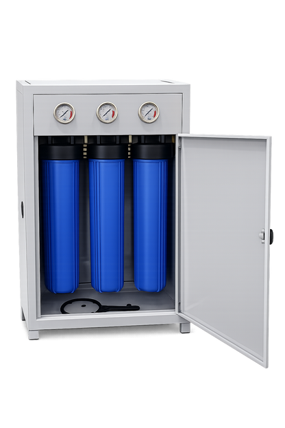 Whole House Water Filter System with Protective Cover 20 " x 4.5"