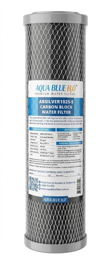 AB3STAGE Undersink filter set with Ceramic Sediment and Coconut carbon block filter - WATER FILTER DISTRIBUTORS