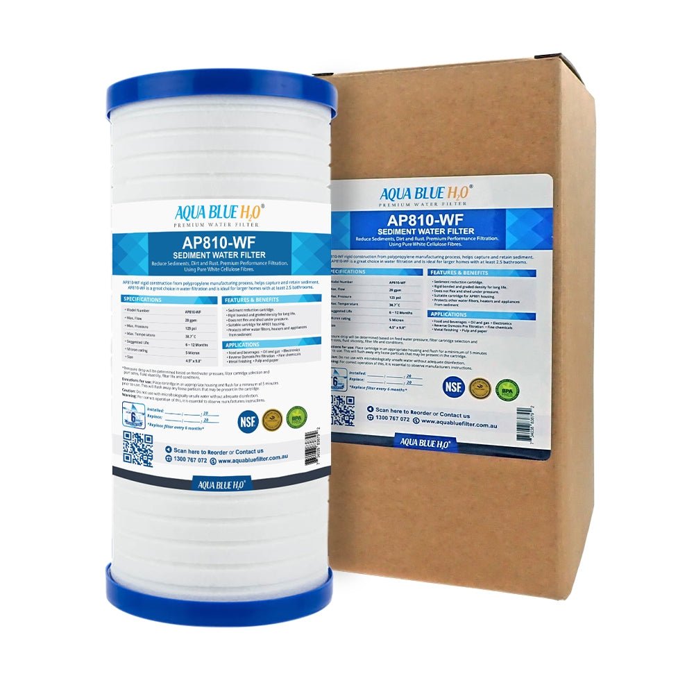 AQUA BLUE H20 AP810 - WF 5 Micron AP810, AP810 - 1, 70020164177 fits to AP801or AP801 - 1 System - WATER FILTER DISTRIBUTORS