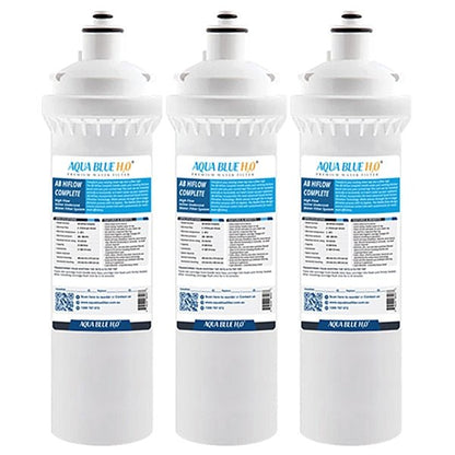 Aqua Blue H20 High Flow in - line - 4 Stage Water Filtration System CARTRIDGE - WATER FILTER DISTRIBUTORS