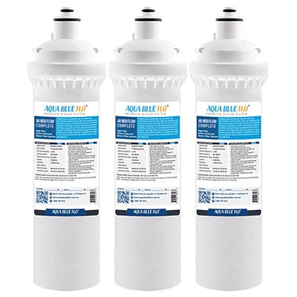 Aqua Blue H20 High Flow in - line - 4 Stage Water Filtration System CARTRIDGE - WATER FILTER DISTRIBUTORS