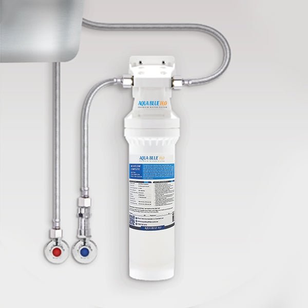 Aqua Blue H20 High Flow in - line - 4 Stage Water Filtration System Kit - WATER FILTER DISTRIBUTORS