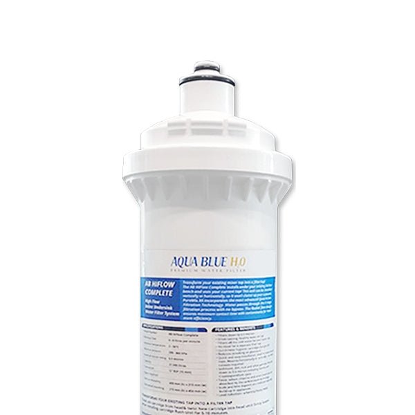 Aqua Blue H20 High Flow in - line - 4 Stage Water Filtration System Kit - WATER FILTER DISTRIBUTORS