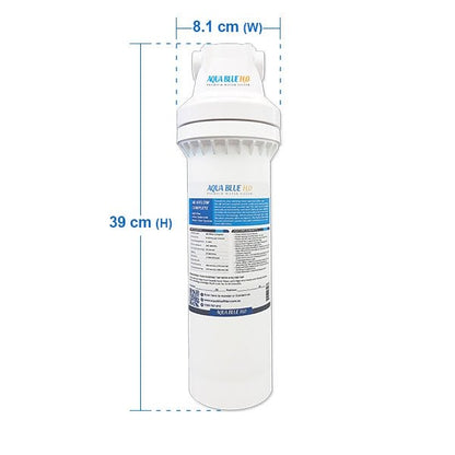 Aqua Blue H20 High Flow in - line - 4 Stage Water Filtration System Kit - WATER FILTER DISTRIBUTORS