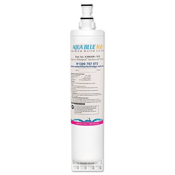 Aqua Blue H20 Replacement for Whirlpool 4396508/4396547/8212652 Fridge Filter - WATER FILTER DISTRIBUTORS