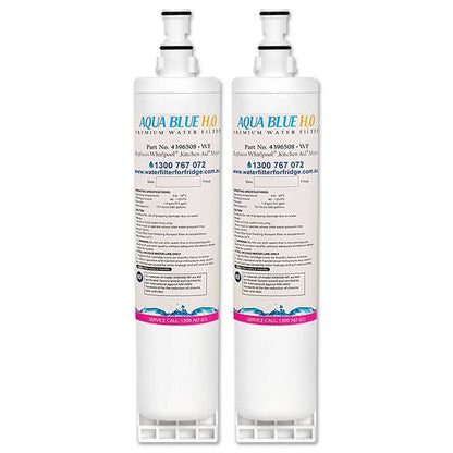 Aqua Blue H20 Replacement for Whirlpool 4396508/4396547/8212652 Fridge Filter - WATER FILTER DISTRIBUTORS