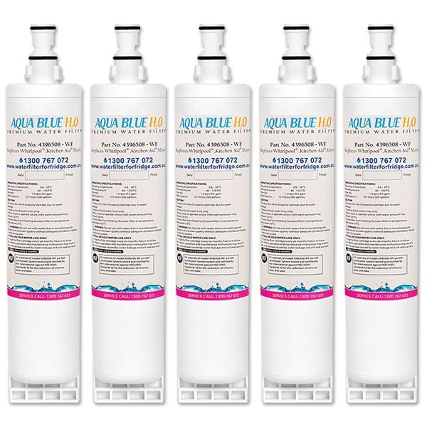 Aqua Blue H20 Replacement for Whirlpool 4396508/4396547/8212652 Fridge Filter - WATER FILTER DISTRIBUTORS