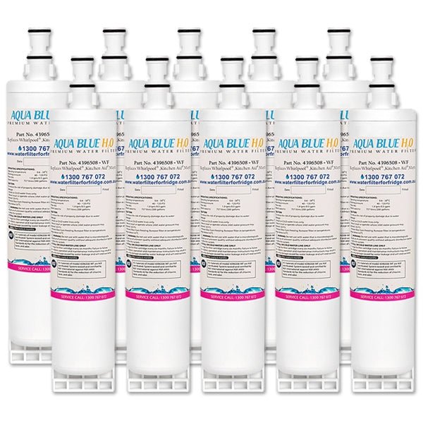 Aqua Blue H20 Replacement for Whirlpool 4396508/4396547/8212652 Fridge Filter - WATER FILTER DISTRIBUTORS