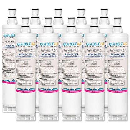 Aqua Blue H20 Replacement for Whirlpool 4396508/4396547/8212652 Fridge Filter - WATER FILTER DISTRIBUTORS