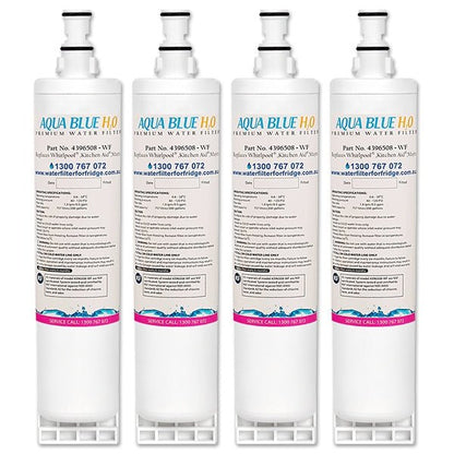 Aqua Blue H20 Replacement for Whirlpool 4396508/4396547/8212652 Fridge Filter - WATER FILTER DISTRIBUTORS