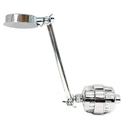 Aqua Blue h20 Shower Water Filter & Rose Complete Set SF650ARM - A - WATER FILTER DISTRIBUTORS