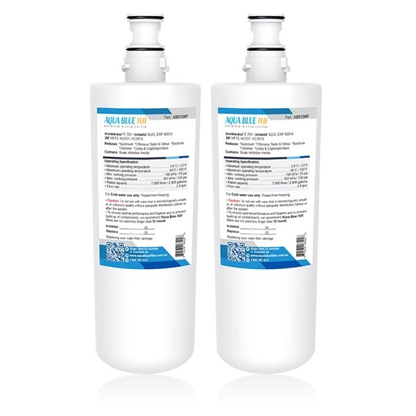 Aqua Blue H20 Water Filter fits 3M AP3 - 765S HOT /Cold water - WATER FILTER DISTRIBUTORS