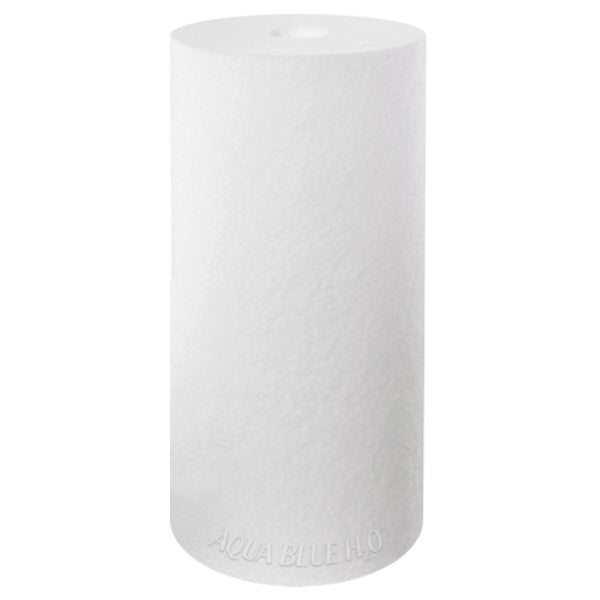 Aqua Blue H2O 10x4.5 Polyspun Polyproylene Sediment Cartridge Water Filter - WATER FILTER DISTRIBUTORS