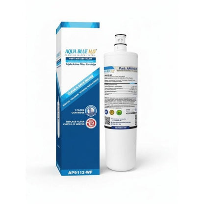 Aqua Blue H2O AP9112 - WF Water Filter – Compatible with 3M™ Aqua - Pure™ AP9112 Under Sink Replacement Cartridge - WATER FILTER DISTRIBUTORS
