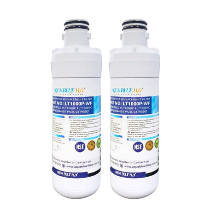 Aqua Blue LT1000P Fridge Water Filter, Compatible with LG LT1000, LT1000PC, MDJ64844601, ADQ74793501 - WATER FILTER DISTRIBUTORS