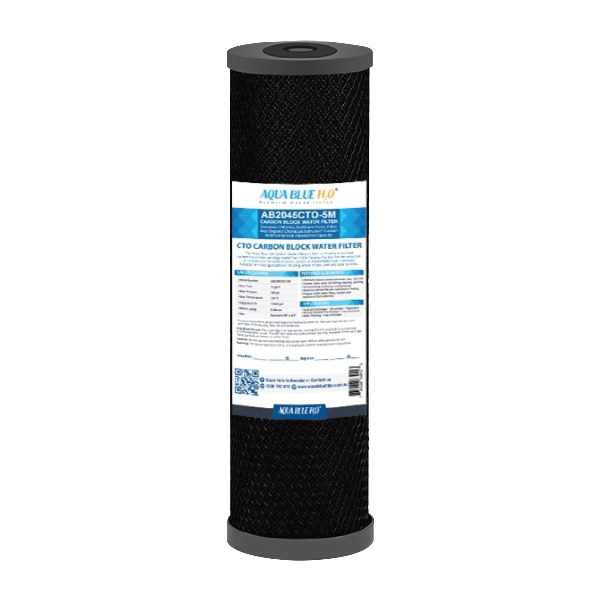 Aqua Blue Water Filter Cartridge 2.5 x 10 inch 5 Micron replacement - WATER FILTER DISTRIBUTORS