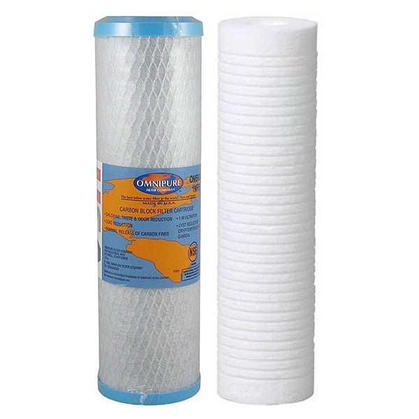 Aqua - Pure AP2200C Replacement Filter Set 1um AP110 AP187 10" - WATER FILTER DISTRIBUTORS