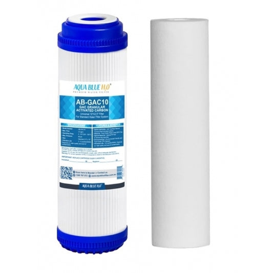GAC Carbon Water Filter Replacement AB-GAC1025 with Polyspun Sediment Water Filter