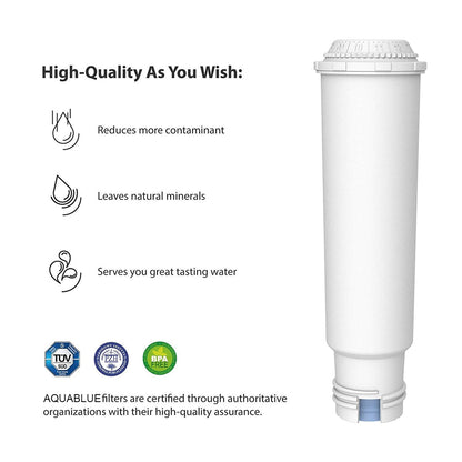 AquaCrest AQK - 04 Compatible Jura Claris White Filter AB - C05 - WATER FILTER DISTRIBUTORS