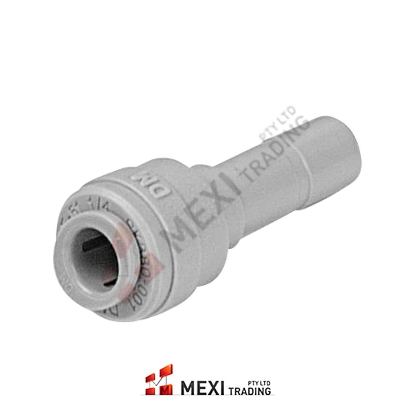 ARD0406 Reducer 1/4"tube push fit x 3/8"stem DM Fit - WATER FILTER DISTRIBUTORS