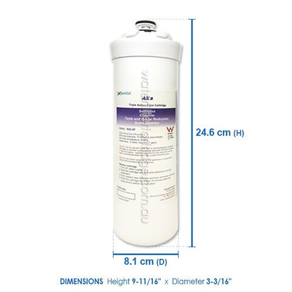 AX2 - 4F Replacement filter suit Zip 5 Star 28001,28002,28004,28005,SAP - 04 - WATER FILTER DISTRIBUTORS