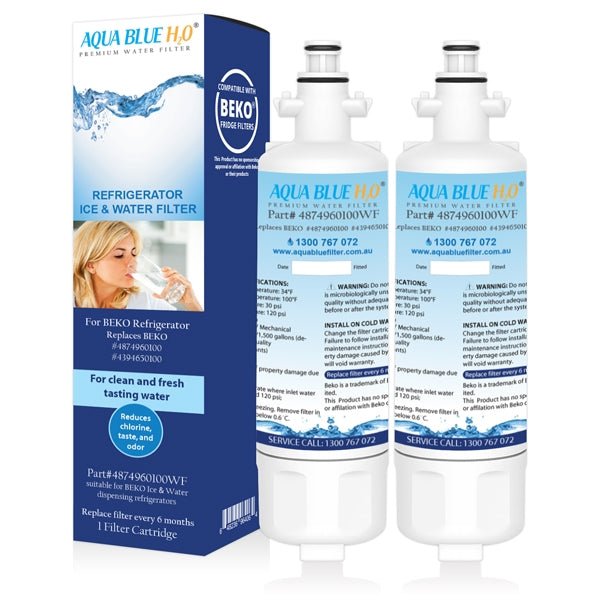 Beko 4874960100 Internal replacement filter by Aqua Blue H2O - WATER FILTER DISTRIBUTORS
