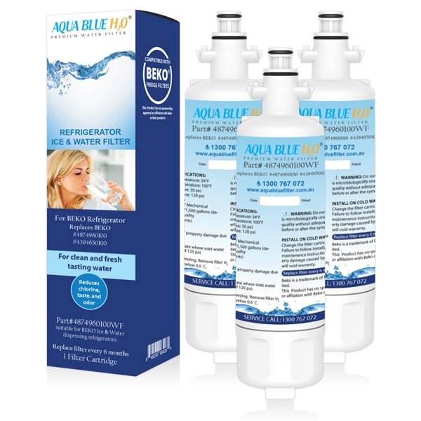 Beko 4874960100 Internal replacement filter by Aqua Blue H2O - WATER FILTER DISTRIBUTORS
