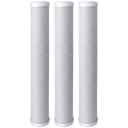 Big Blue 20"x2.5" Whole House CTO Carbon Block 5M - WATER FILTER DISTRIBUTORS