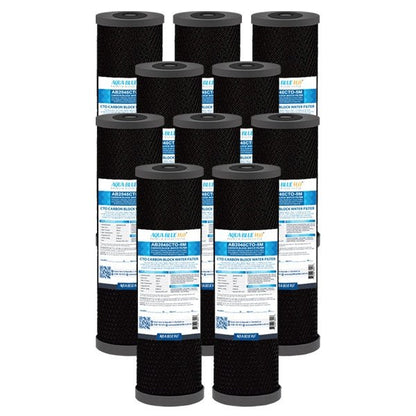 Big Blue 20"x4.5" Whole House CTO Carbon Block 1Mic ABCTO2045 - 1 - WATER FILTER DISTRIBUTORS
