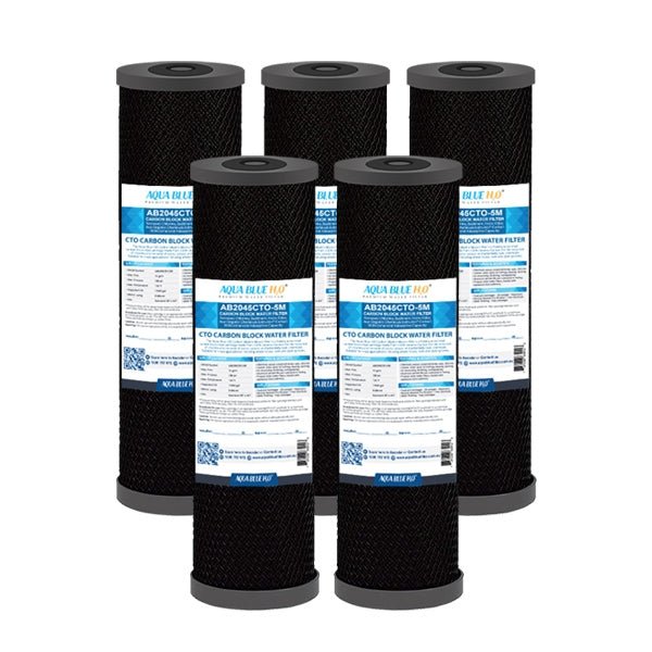 Big Blue 20"x4.5" Whole House CTO Carbon Block 1Mic ABCTO2045 - 1 - WATER FILTER DISTRIBUTORS