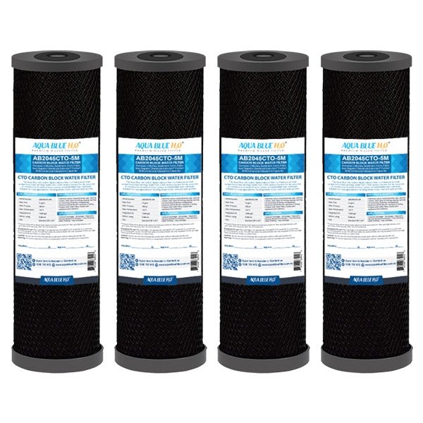 Big Blue 20"x4.5" Whole House CTO Carbon Block 1Mic ABCTO2045 - 1 - WATER FILTER DISTRIBUTORS
