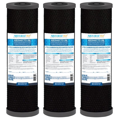 Big Blue 20"x4.5" Whole House CTO Carbon Block 1Mic ABCTO2045 - 1 - WATER FILTER DISTRIBUTORS