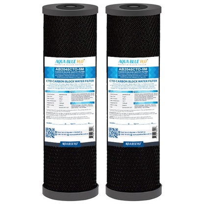 Big Blue 20"x4.5" Whole House CTO Carbon Block 1Mic ABCTO2045 - 1 - WATER FILTER DISTRIBUTORS