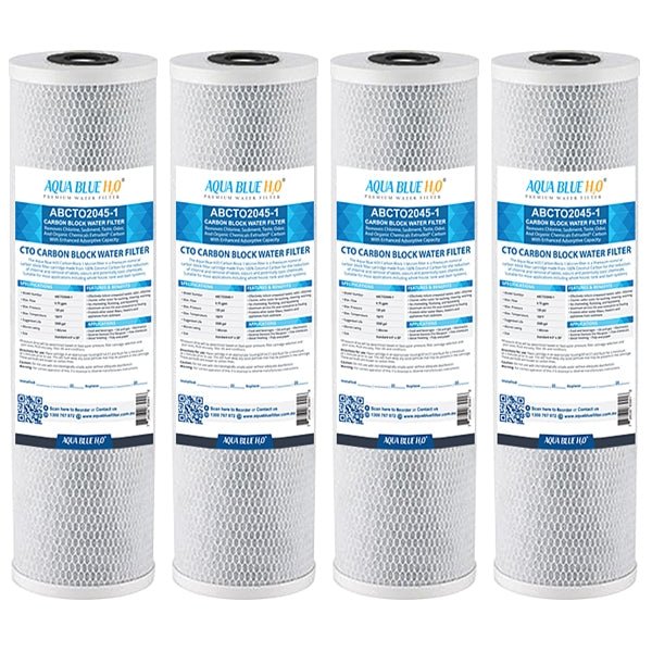 Big Blue 20"x4.5" Whole House CTO Carbon Block 1Mic ABCTO2045 - 1 - WATER FILTER DISTRIBUTORS